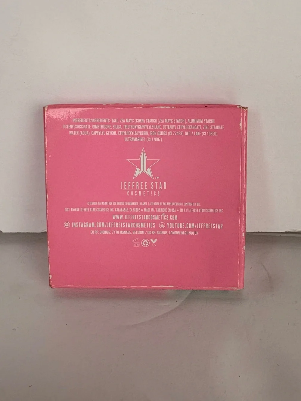 Jeffree Star Cosmetics Pressed Pigment Eyeshadow in Only Child